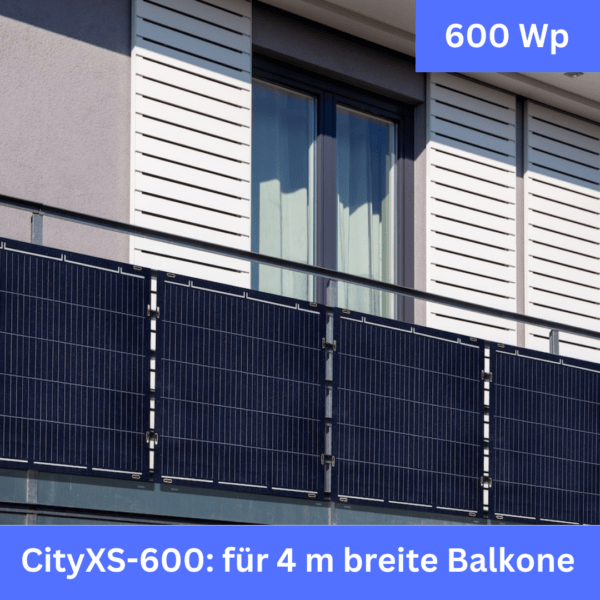 City-Balkonkraftwerk 600 Wp