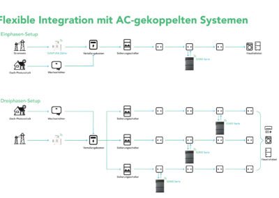 AC-Kopplung der Sunpura S2400 mit Wechselrichter und Zähler, Plug & Play